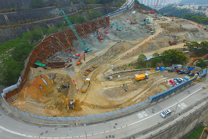 Developer: Kingboard Chemical Holdings Limited <br> Site Formation <br> Site Area = 33,000m<sup>2</sup>